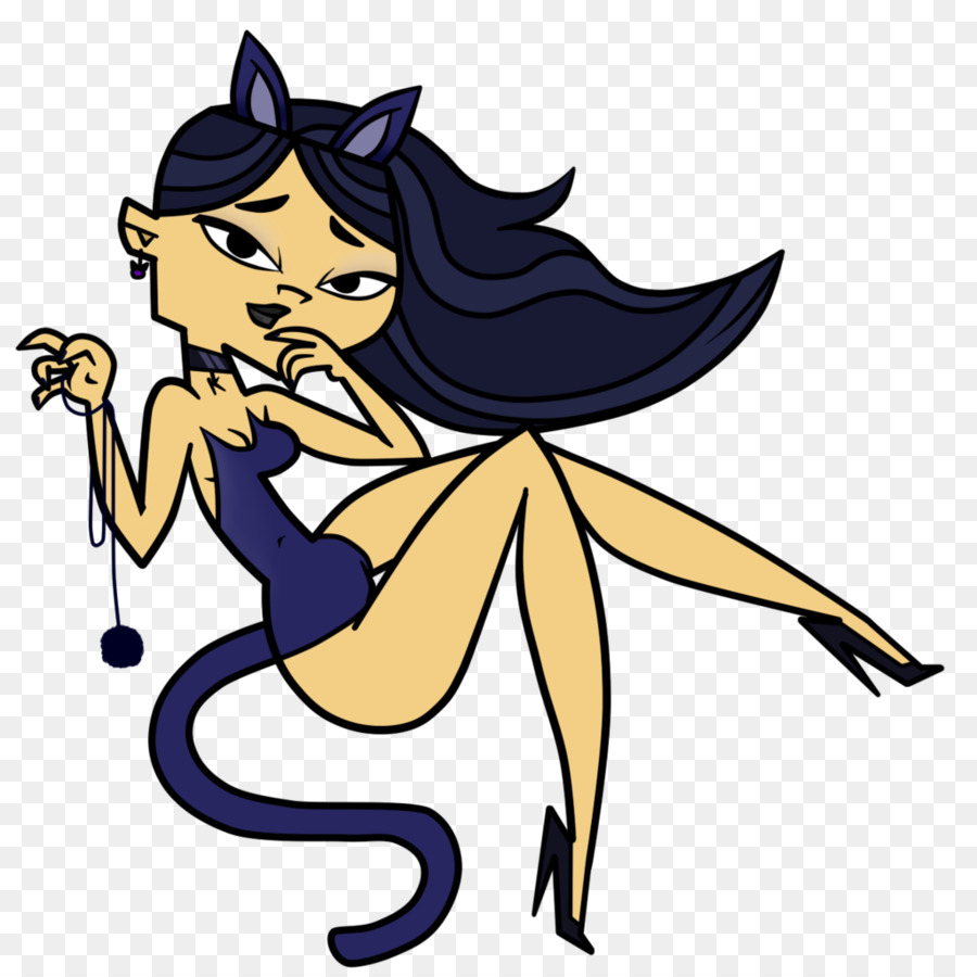 Niña Gato De Dibujos Animados，Gato PNG