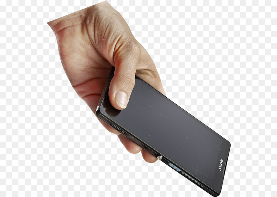 Mano Que Sostiene El Teléfono Inteligente Sony，Mano PNG