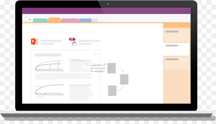 Microsoft Onenote，Software Informático PNG