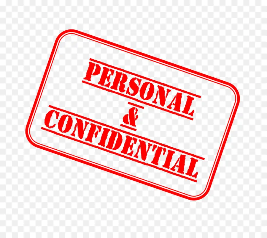 Sello Confidencial，Personal PNG