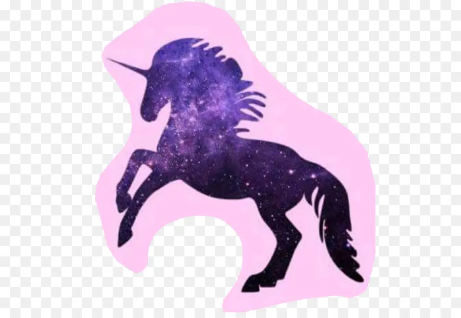 Unicornio Galaxia，Fantasía PNG