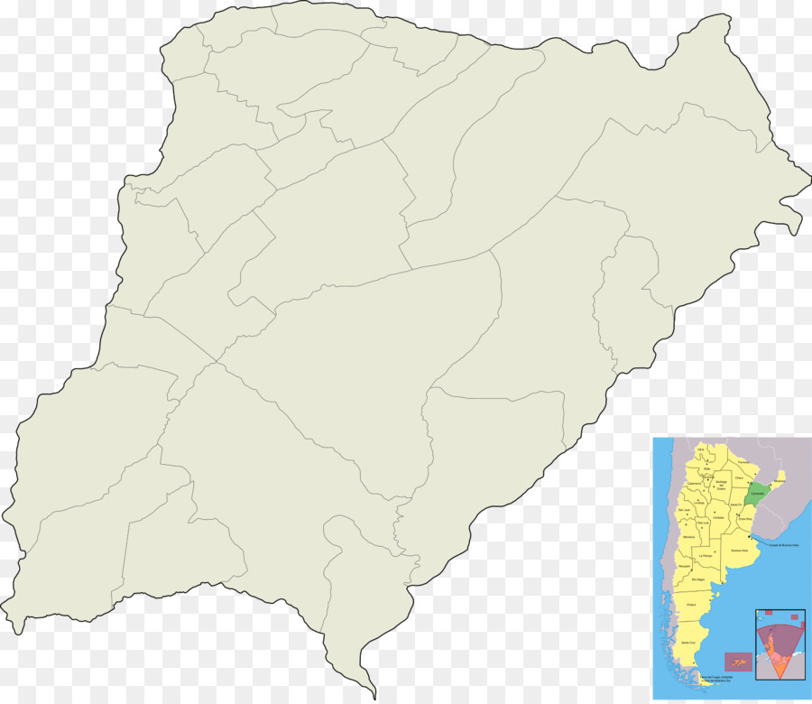 Corrientes，Mapa PNG