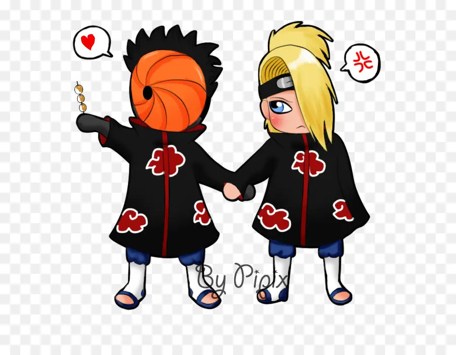 Deidara，Obito Uchiha PNG