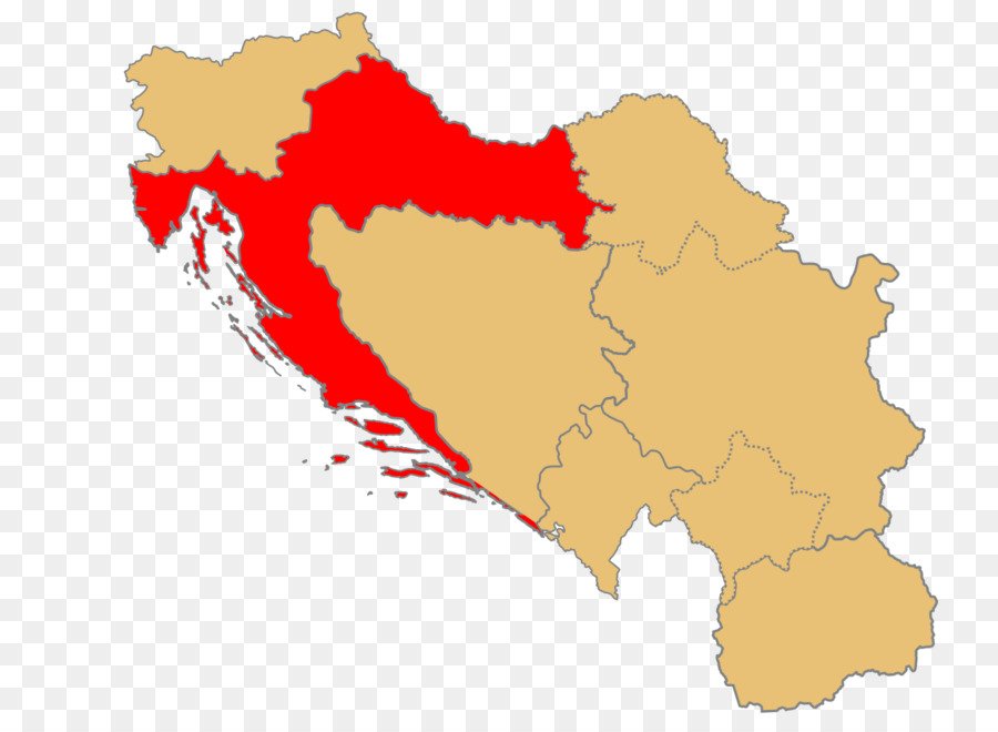 Croacia，Mapa Del Vector PNG