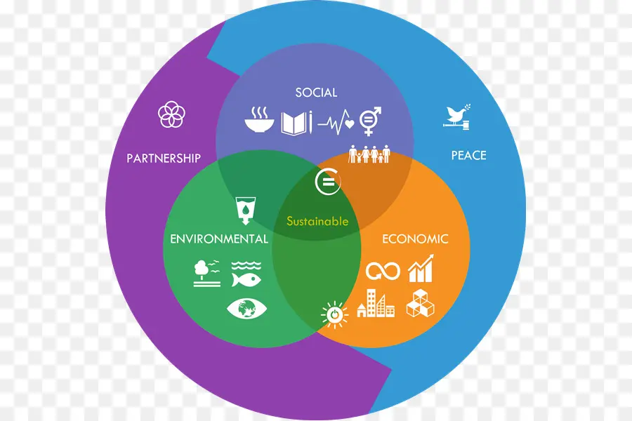 Los Objetivos De Desarrollo Sostenible，El Desarrollo Sostenible PNG
