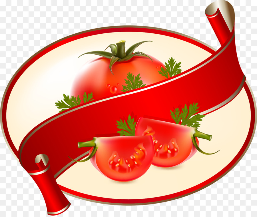 Etiqueta De Tomate，Rojo PNG