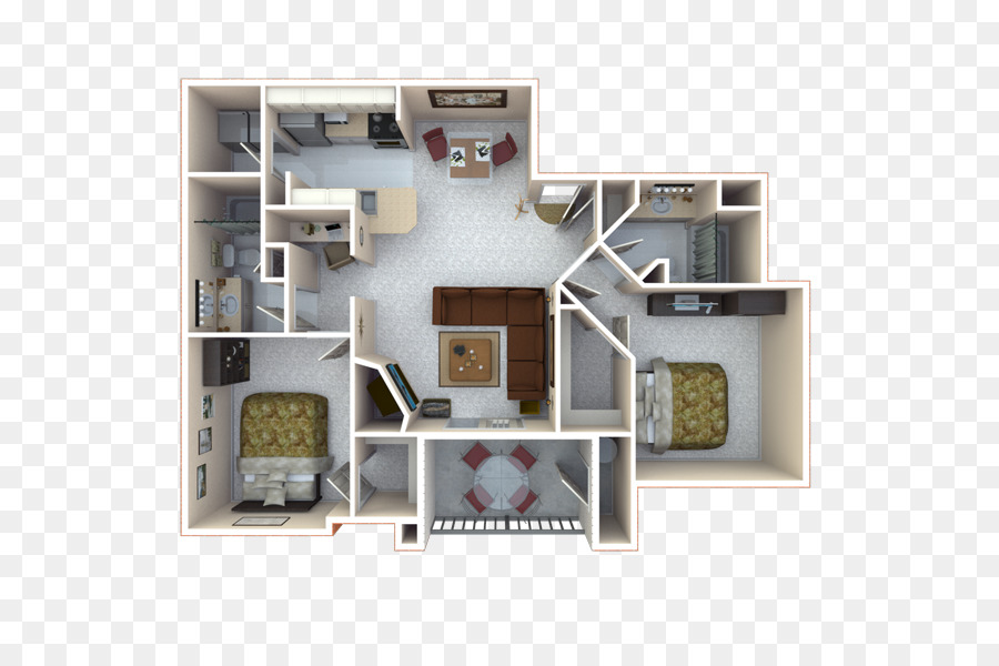 Fox Ridge Apartamentos，Plan De Piso PNG