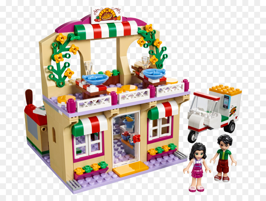 Lego Friends，Lego 41311 Amigos Heartlake Pizzería PNG