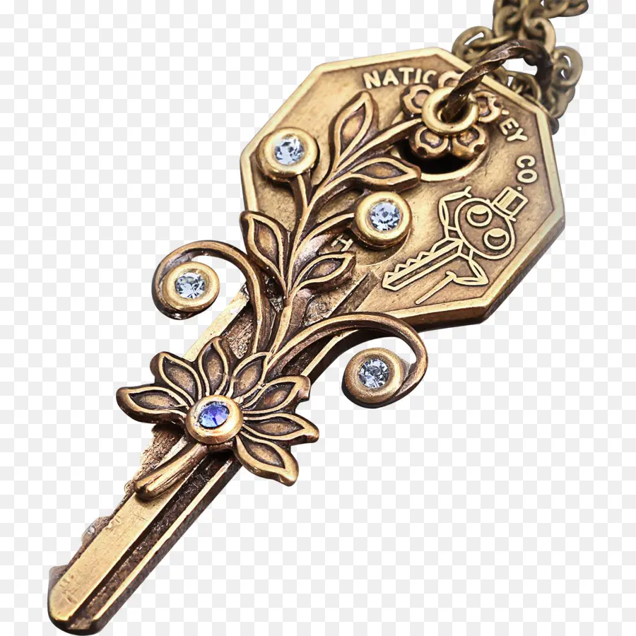 Llave Decorativa，Joyas PNG