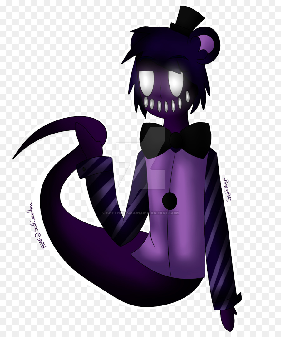 Personaje De Dibujos Animados Morado，Fantasma PNG