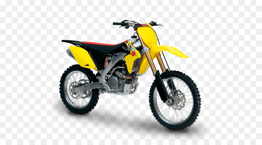 Moto De Cross Amarilla，Bicicleta PNG