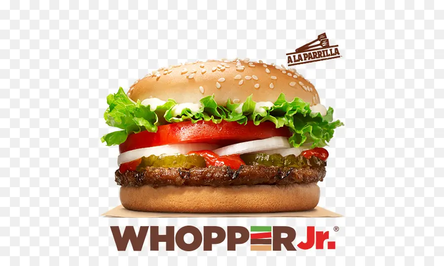 Whopper Jr，Hamburguesa PNG