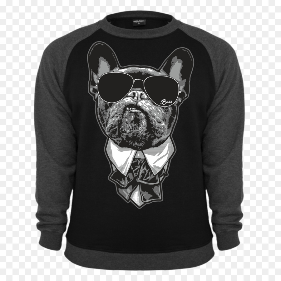 Sudadera Con Capucha，Bulldog Francés PNG