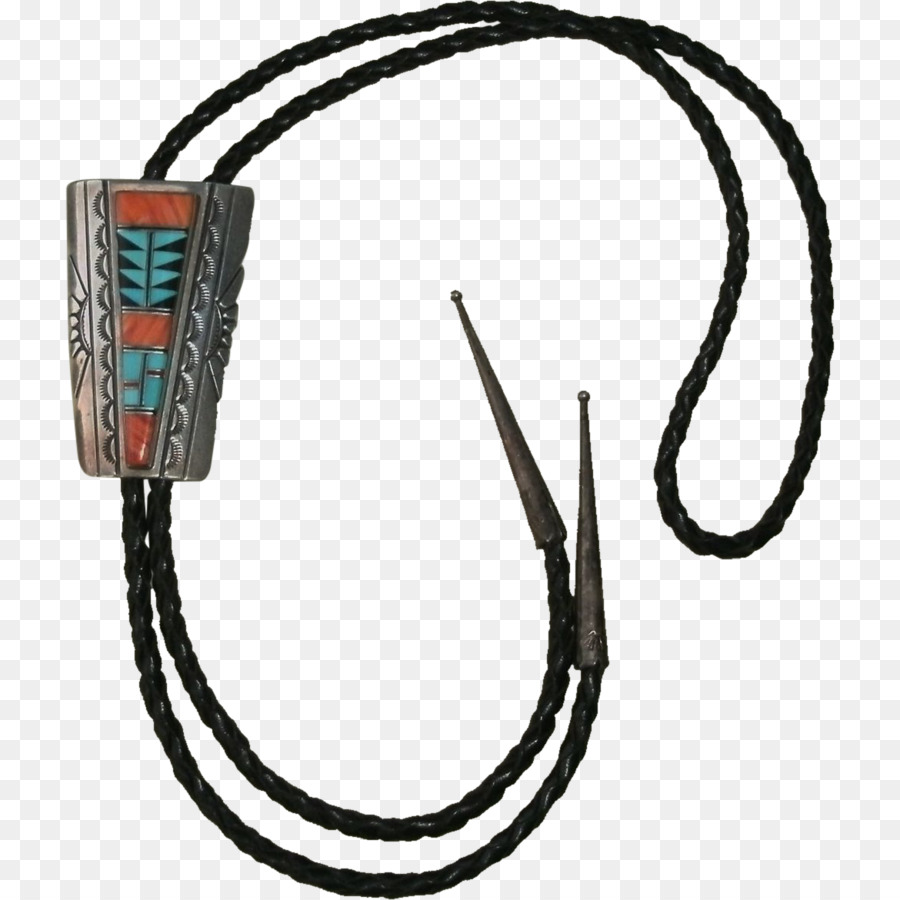 Bolo Tie，Plata PNG