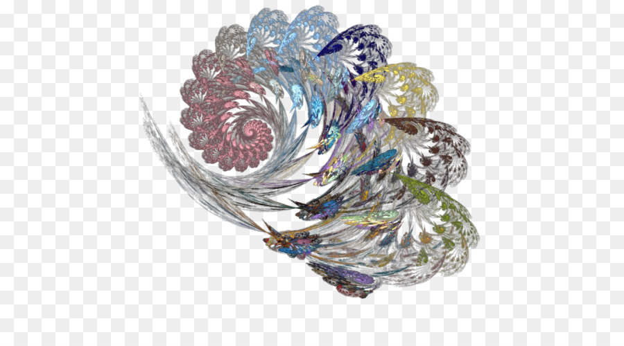 Broche，Fractal PNG