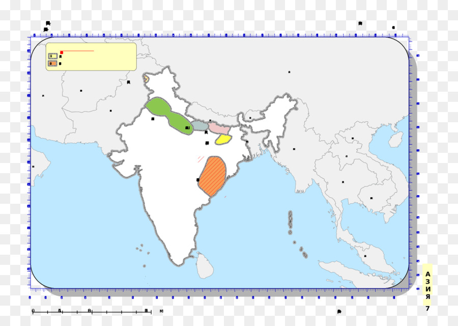 Mapa，India PNG