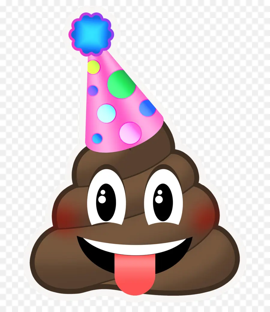 Pila De Caca Emoji，Cumpleaños PNG