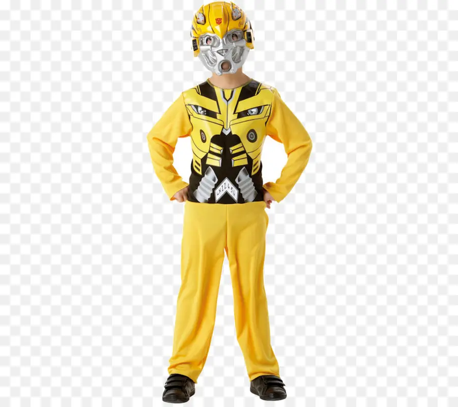 Disfraz De Robot，Amarillo PNG