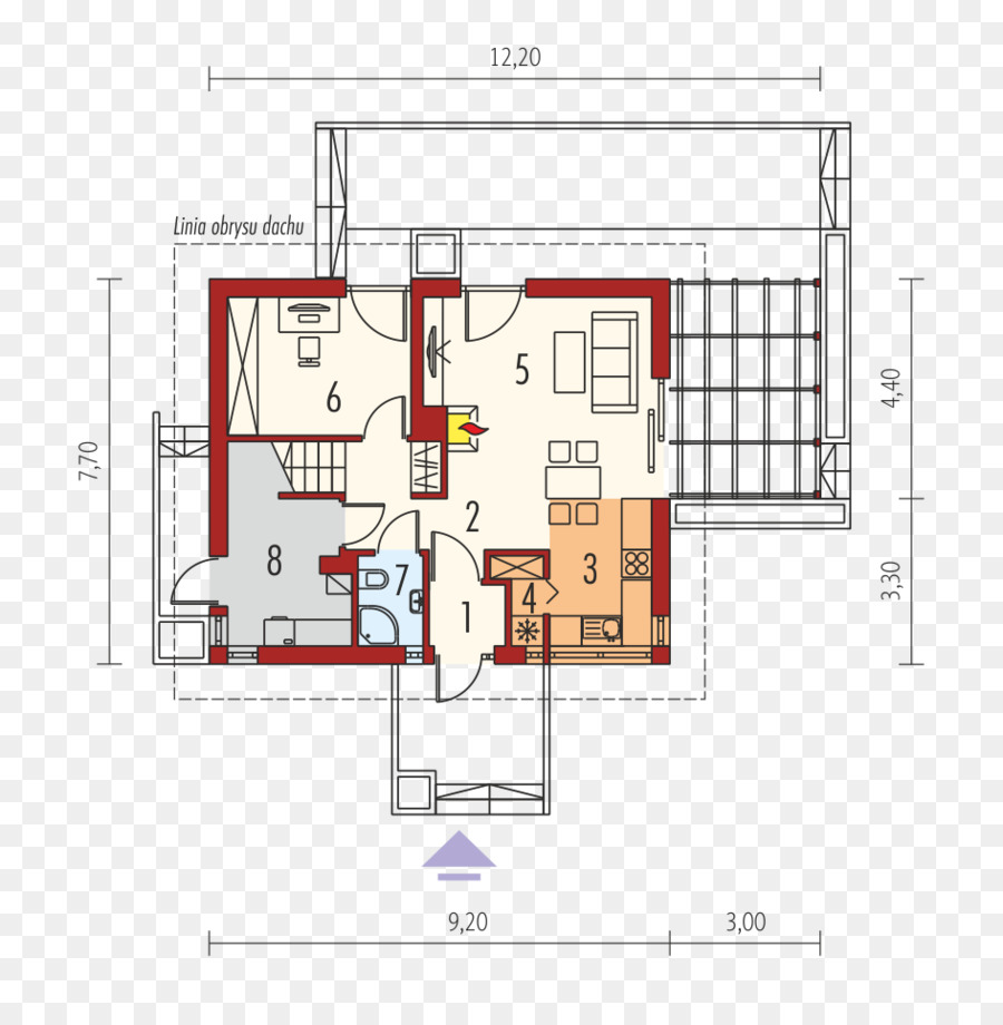 Plan De Piso，Casa PNG