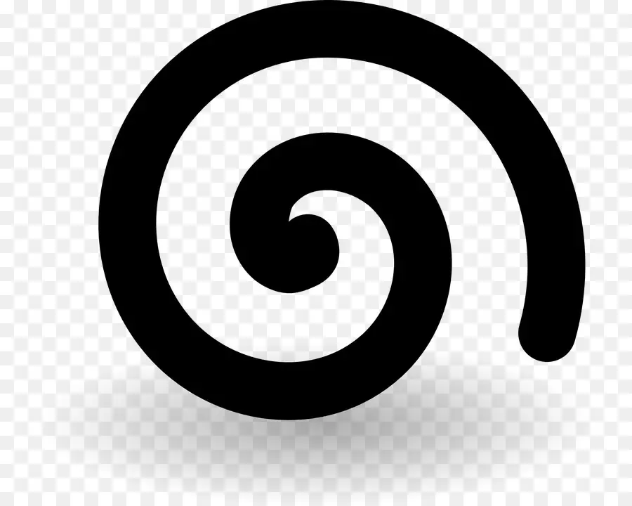 Espiral Negra，Remolino PNG