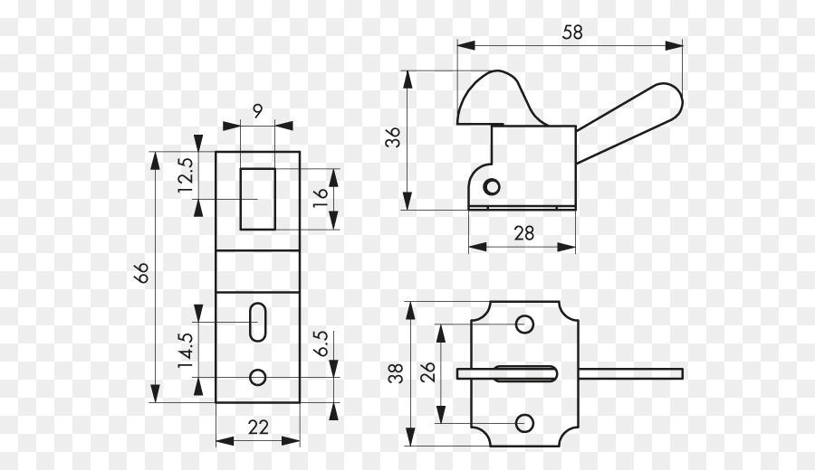 Plan De Piso，Muebles PNG