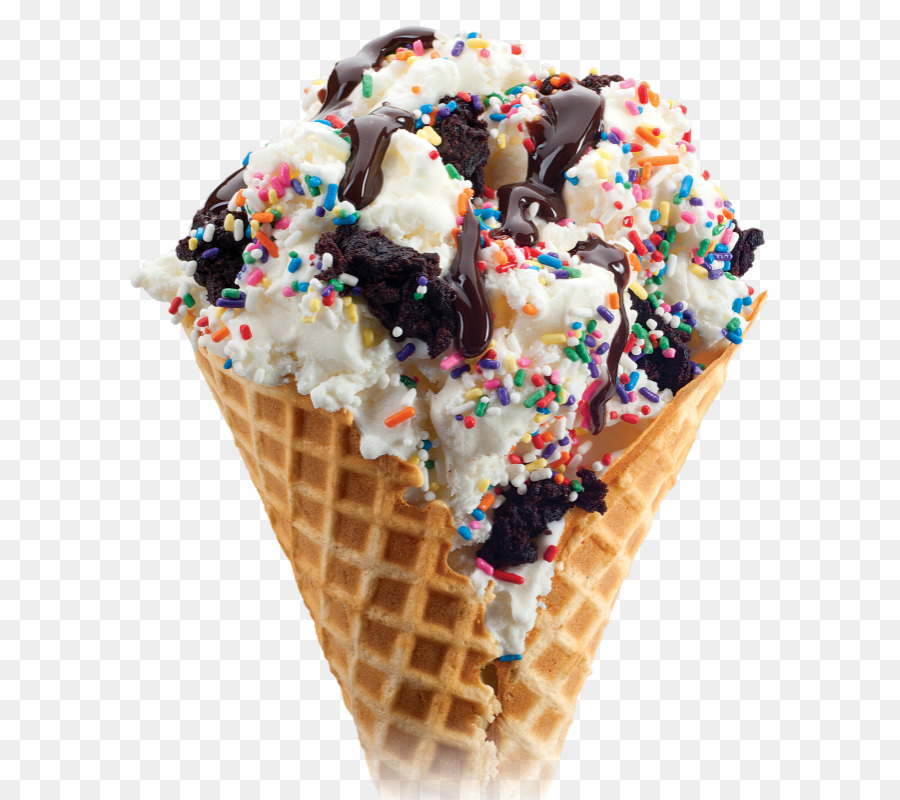 Cono De Helado，Postre PNG