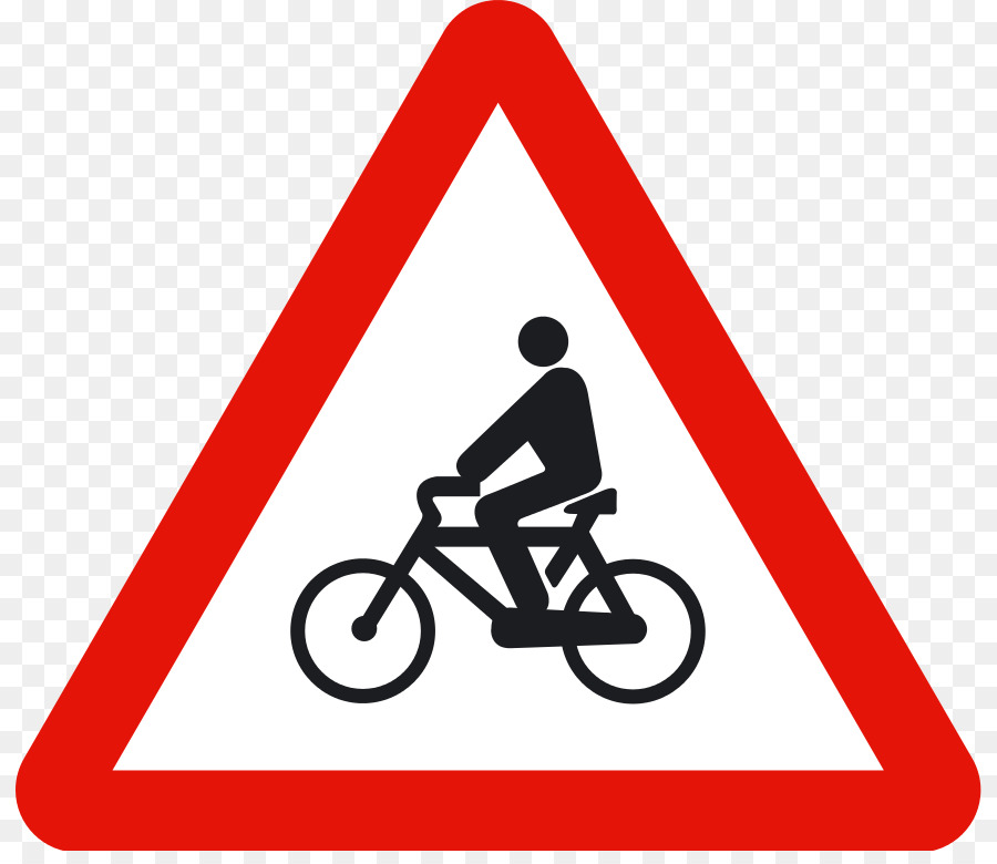 Señal De Bicicleta，Advertencia PNG