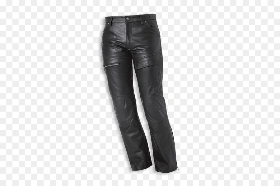 Pantalones De Cuero，Negro PNG