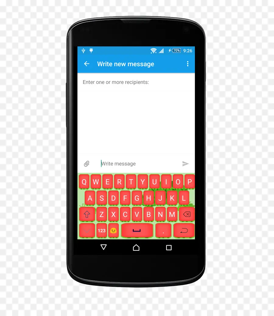 Teléfono Inteligente，Teclado PNG