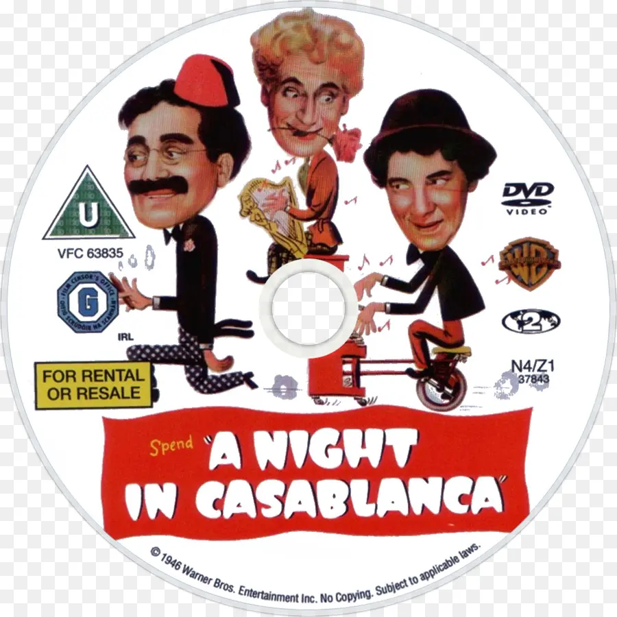 La Noche En Casablanca，Groucho Marx PNG