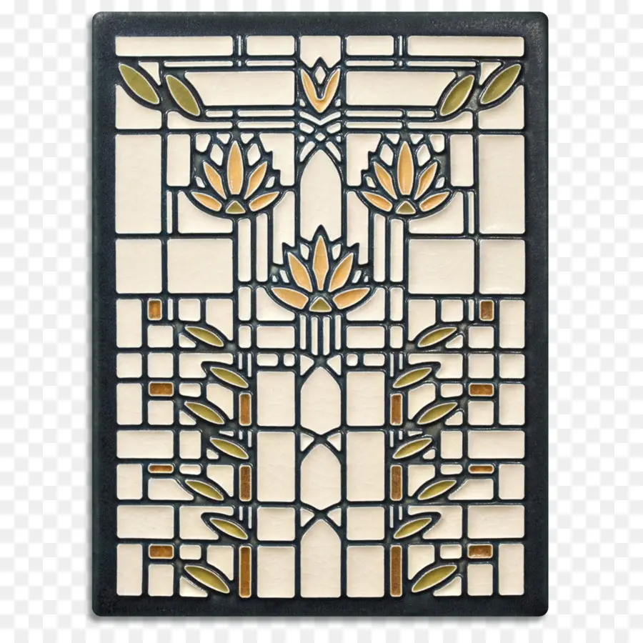 Vitrales，De Estilo Art Nouveau PNG