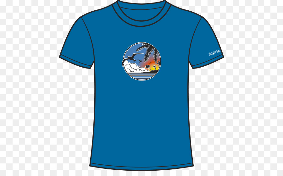 Camiseta，Aloha Ejecutar PNG