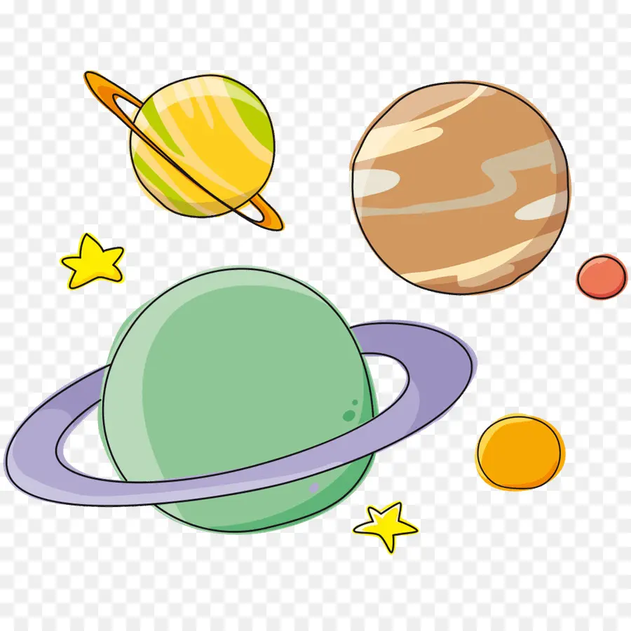 Planetas，Estrellas PNG