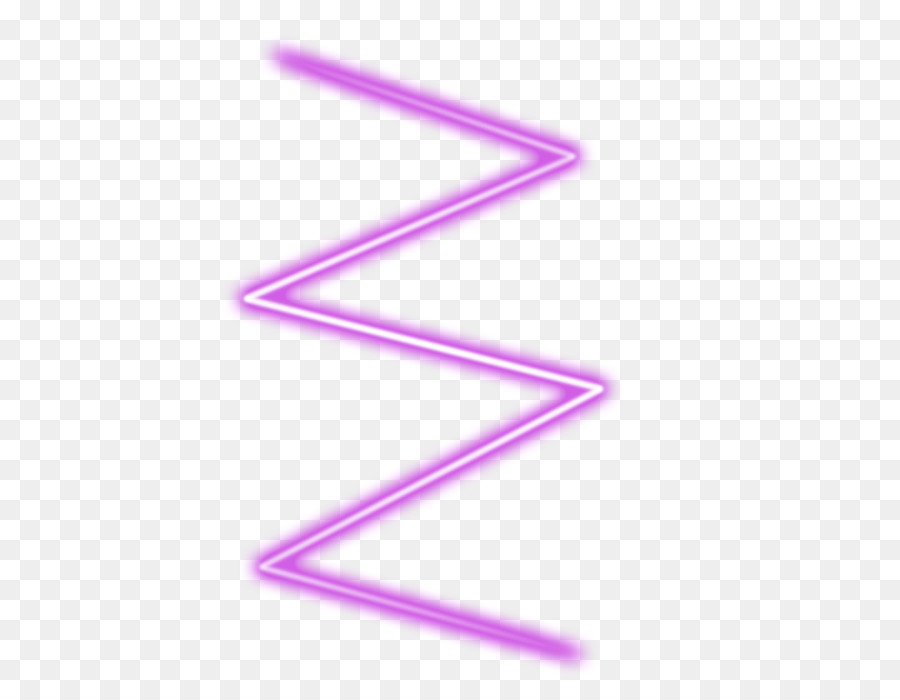 Zigzag De Neón，Púrpura PNG