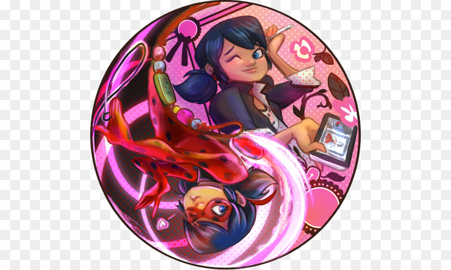 Marinette Dupaincheng，Adrien Agreste PNG