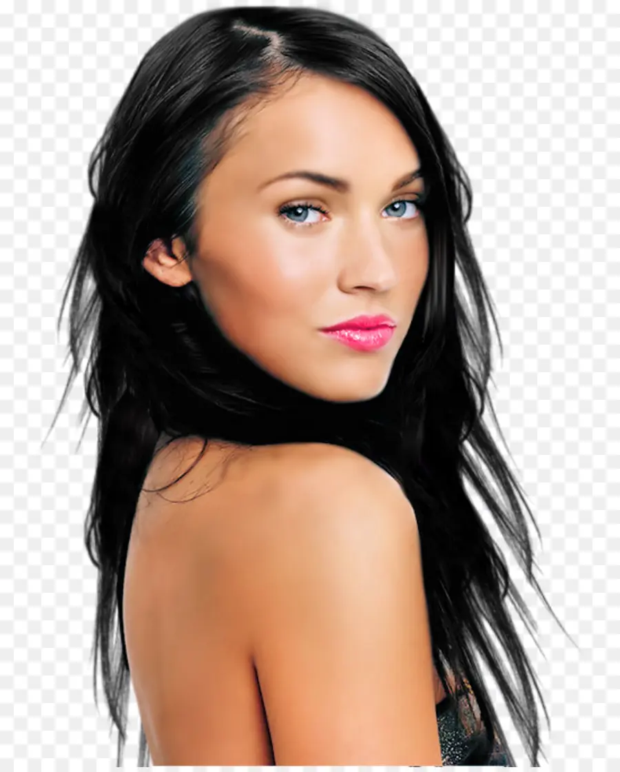 Mujer Con Cabello Negro，Mujer PNG