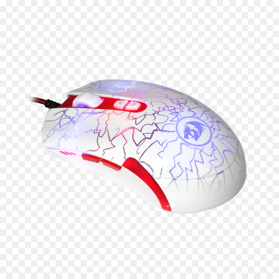 Ratón Para Juegos Blanco，Cableado PNG