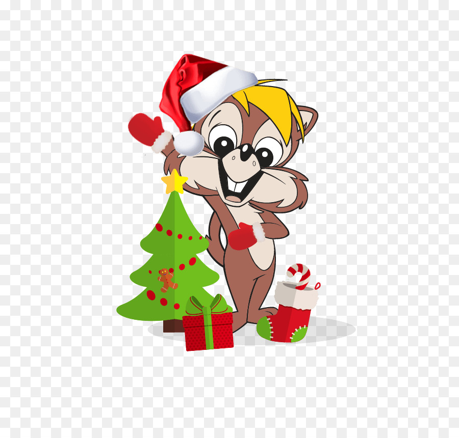 árbol De Navidad，Santa Claus PNG