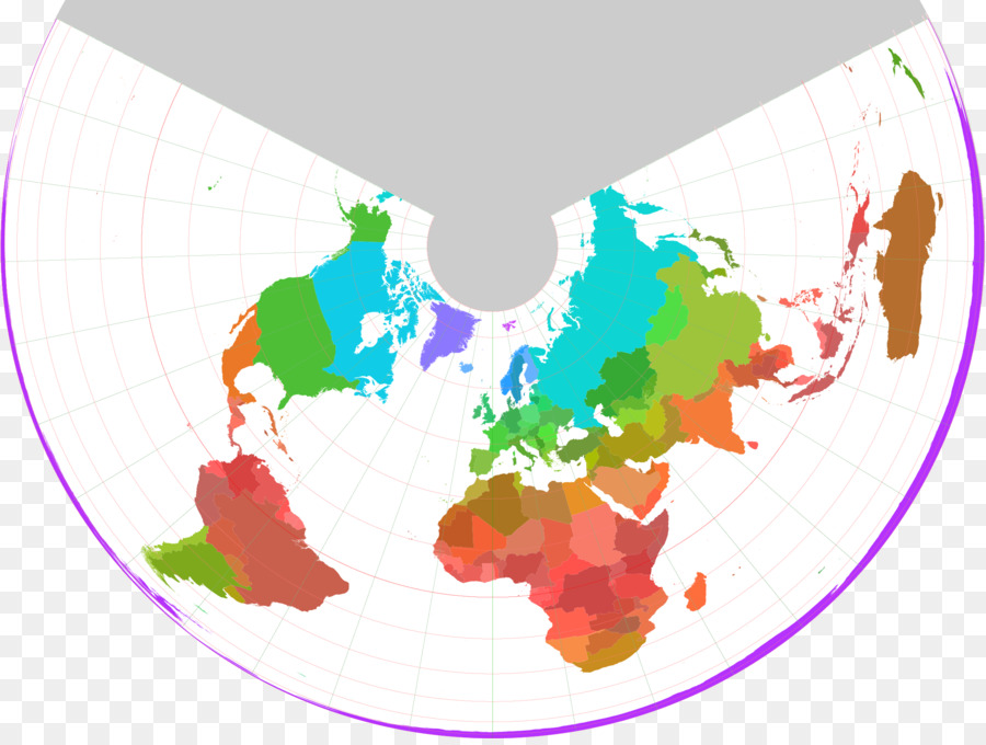 Mundo，Proyección De Mapa PNG