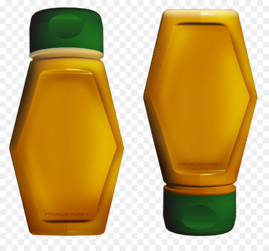 Botella De Vidrio，La Miel PNG