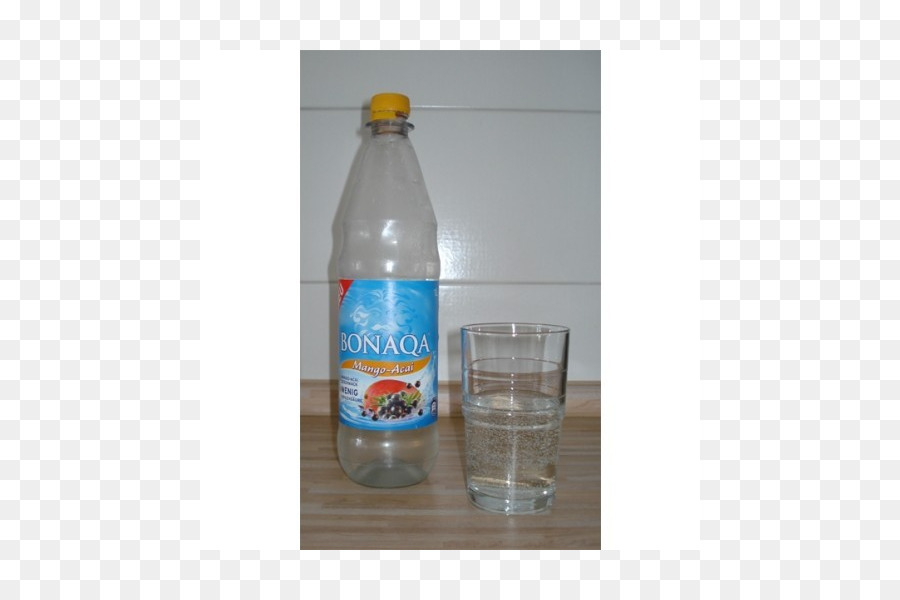 Botella De Vidrio，Agua Mineral PNG