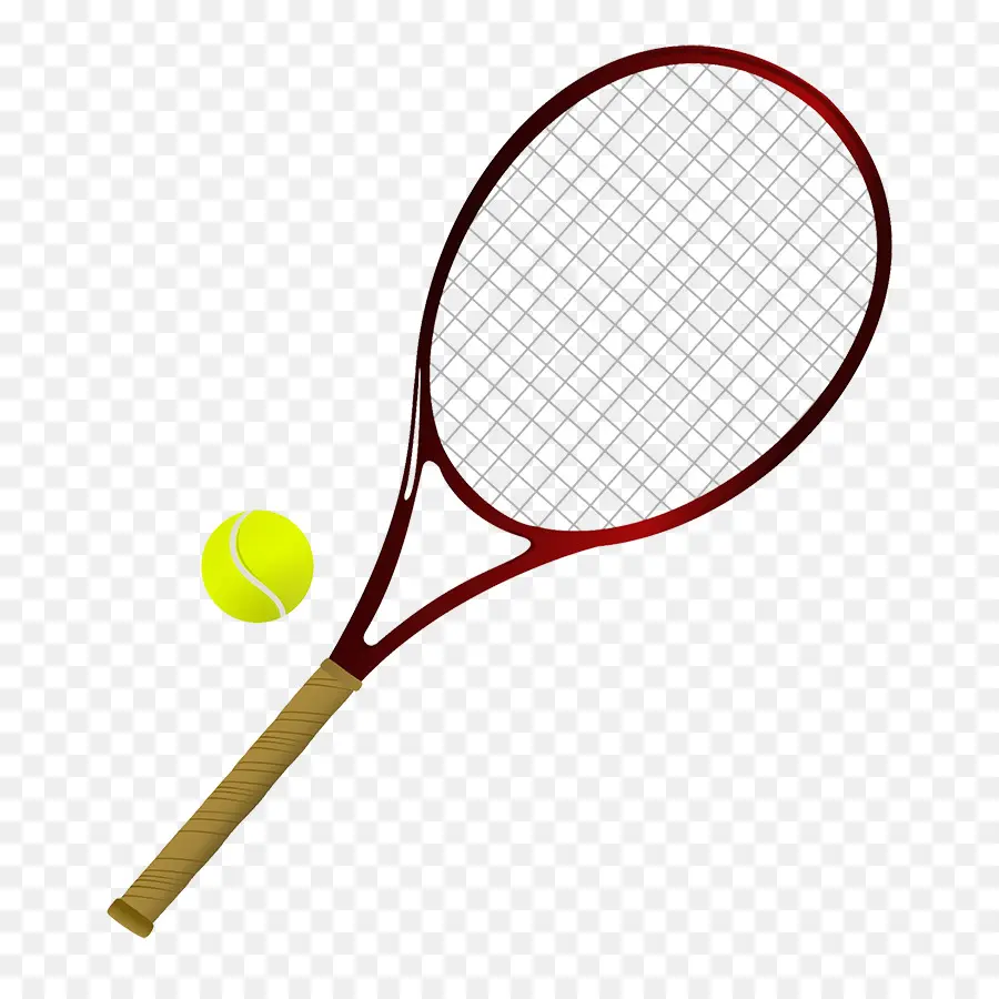 Raqueta De Tenis，Pelota De Tenis PNG