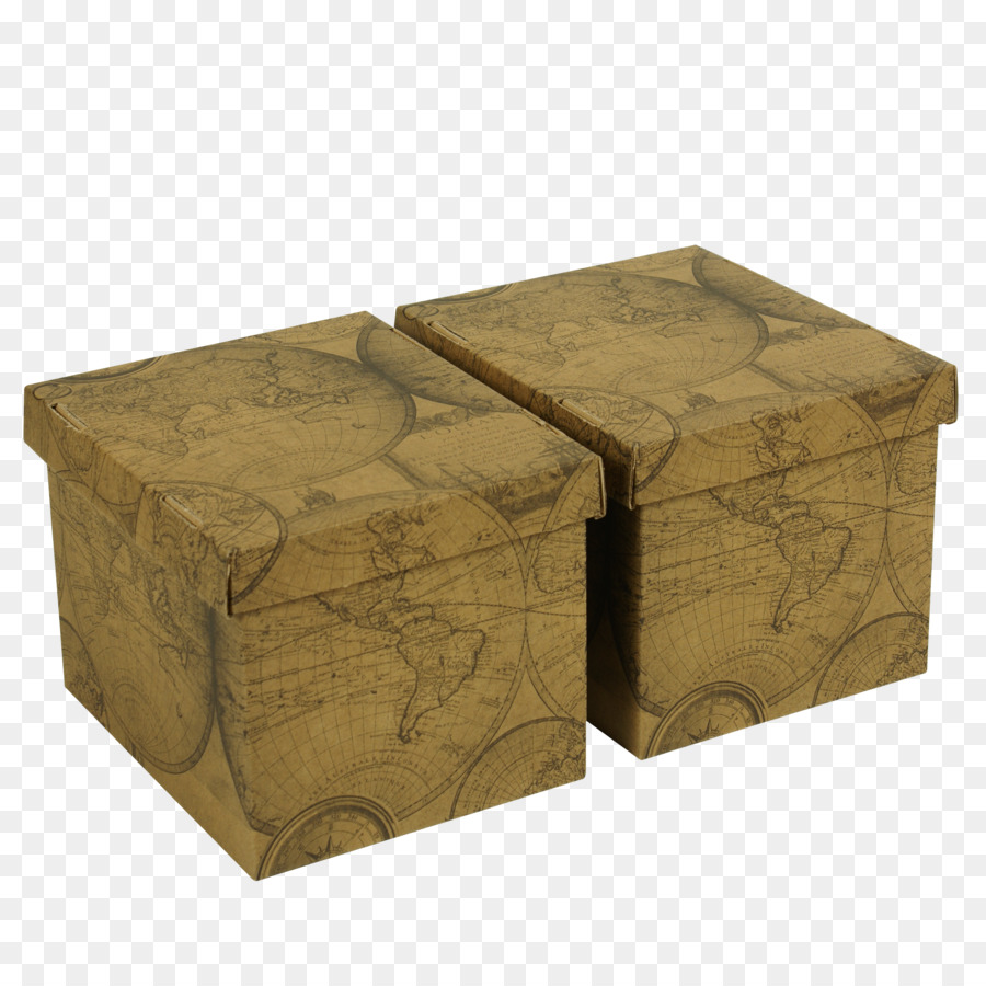 Caja De Cartón，Mapa PNG