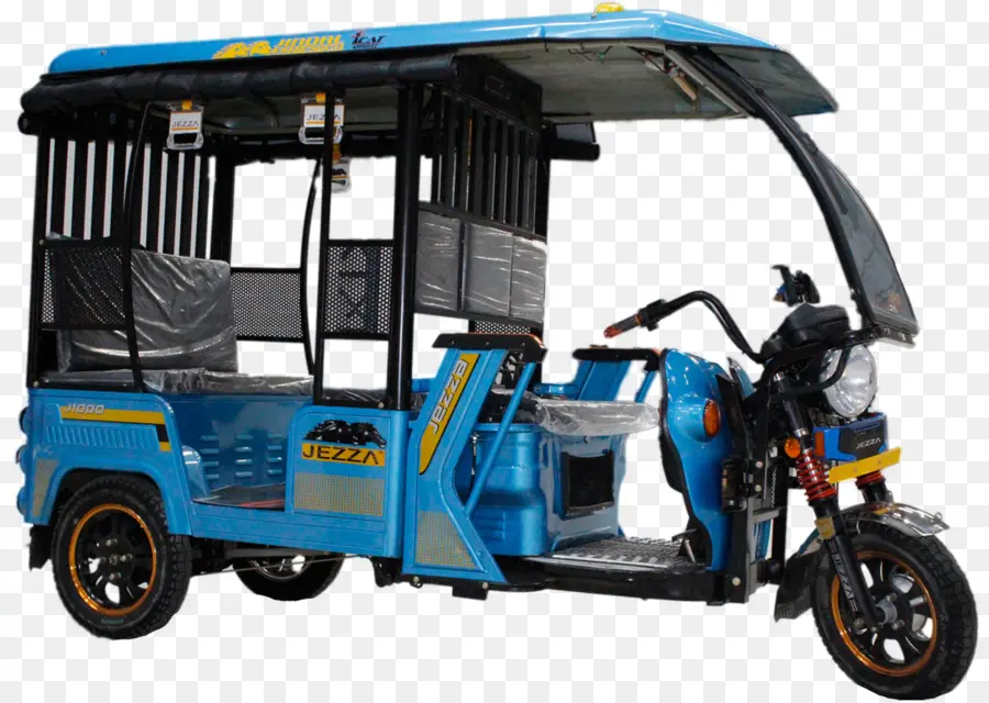 Rickshaw Eléctrico，Transporte PNG