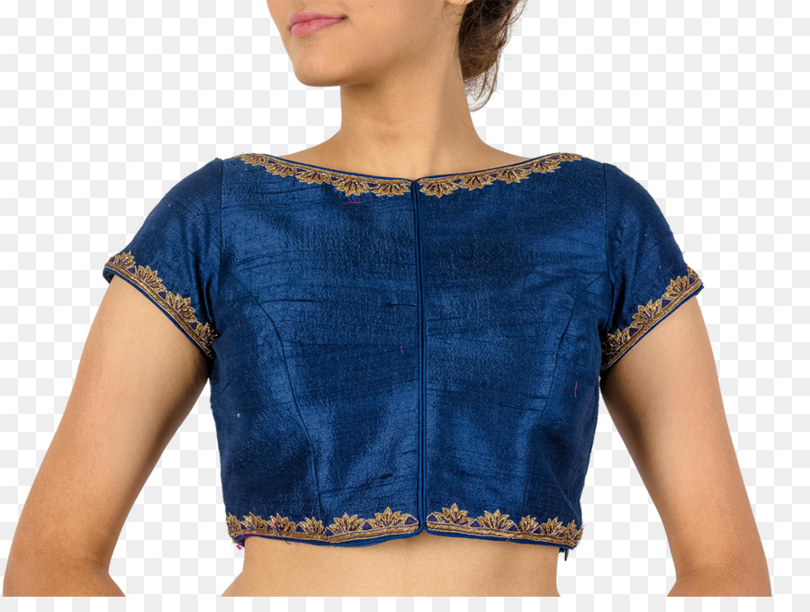 Azul，Blusa PNG