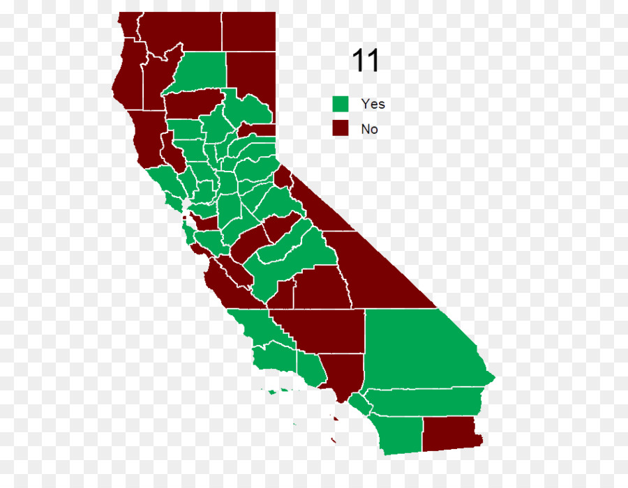 Mapa De California，Estado PNG