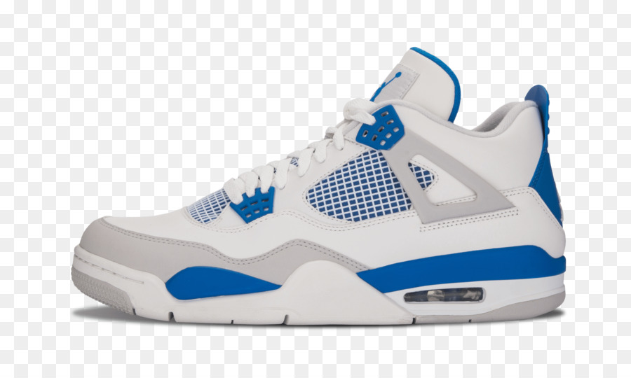 Zapatilla En Blanco Y Azul，Zapatilla De Deporte PNG