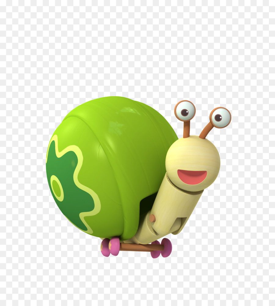 Caracol De Dibujos Animados，Verde PNG