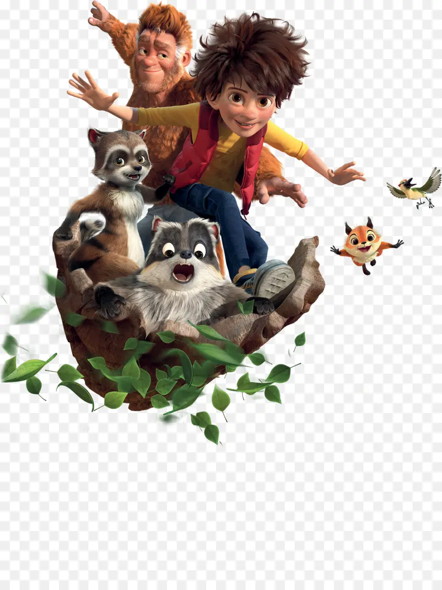 Personajes Animados，Animales PNG