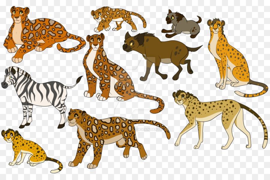 Animales，Leopardo PNG